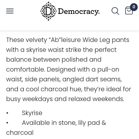 Brand New Democracy "Ab" Leisure Pants - Picture 9 of 12